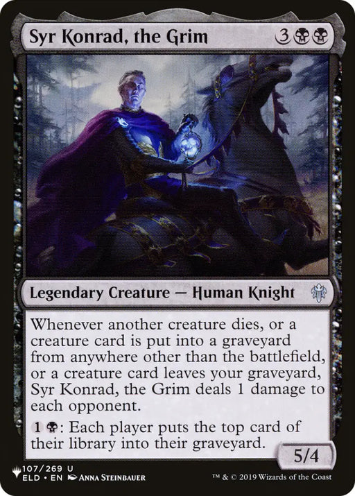Syr Konrad the Grim [The List] - MTG Single