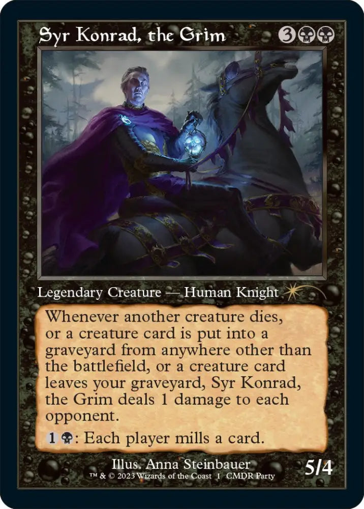 Syr Konrad the Grim (Retro) [MagicFest 2023] - MTG Single