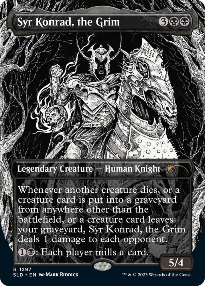 Syr Konrad the Grim [Secret Lair Drop Series] - MTG Single