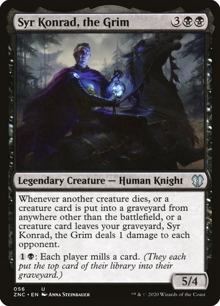 Syr Konrad the Grim [Zendikar Rising Commander] - MTG Single