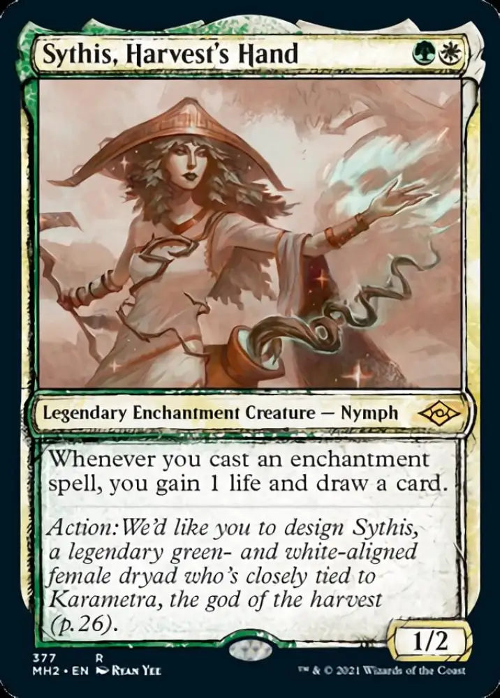 Sythis Harvest’s Hand (Sketch) [Modern Horizons 2] - MTG Single