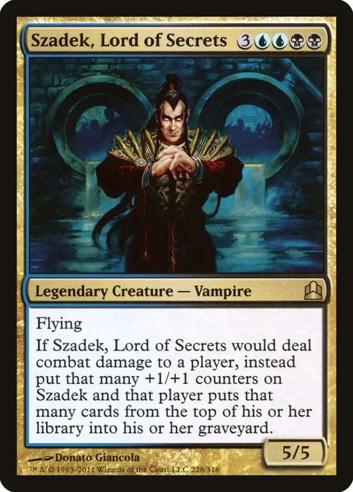 Szadek Lord of Secrets [Commander 2011] - MTG Single