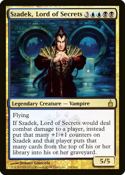 Szadek Lord of Secrets [Ravnica: City of Guilds] - MTG Single