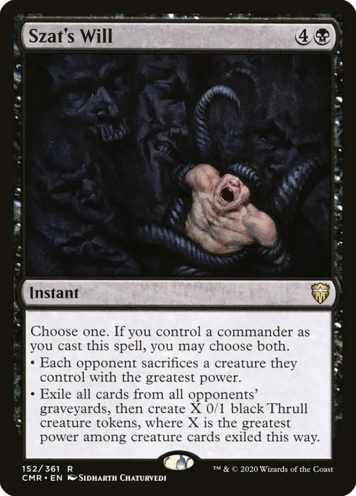 Szat’s Will [Commander Legends] - MTG Single
