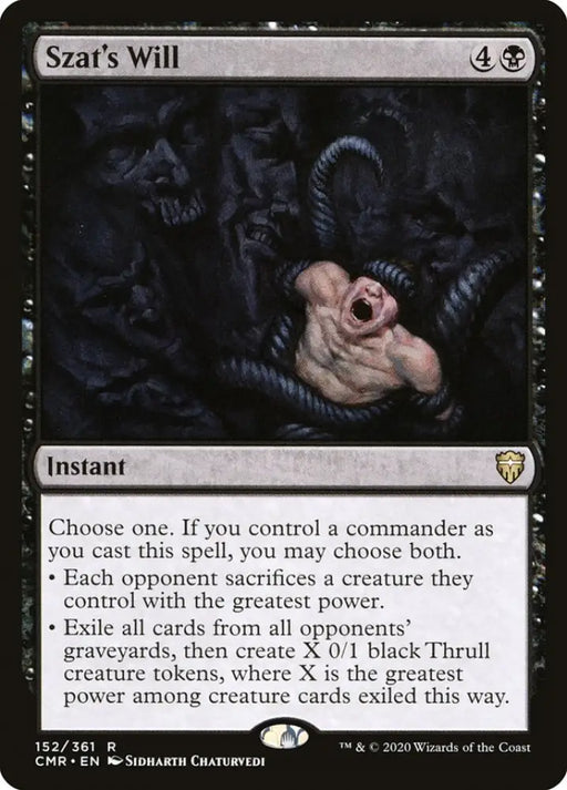 Szat’s Will [Commander Legends] - MTG Single