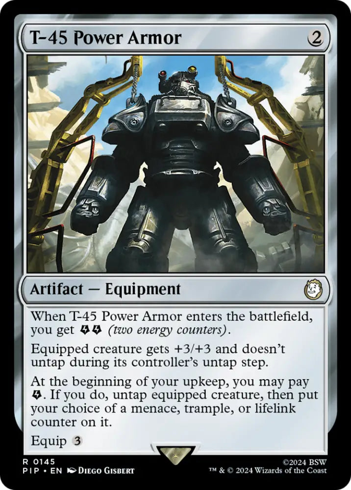 T-45 Power Armor [Fallout] - MTG Single