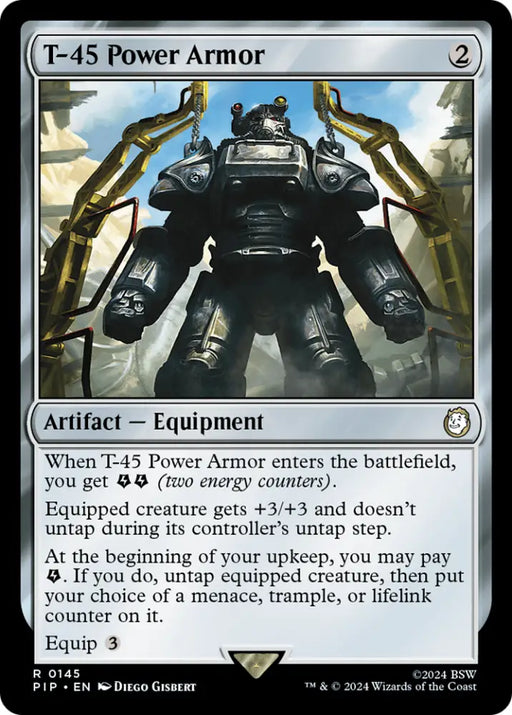T-45 Power Armor [Fallout] - MTG Single