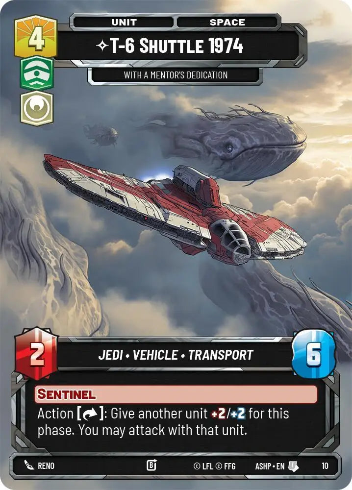 T-6 Shuttle 1974 - With a Mentor's Dedication (10) [Ashes of the Empire - Weekly Play Promos]