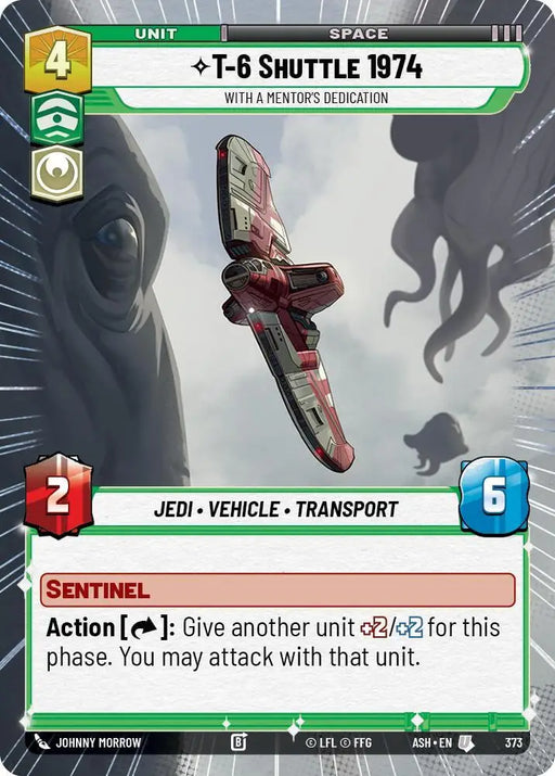 T-6 Shuttle 1974 - With a Mentor's Dedication (Hyperspace) (373) [Ashes of the Empire]