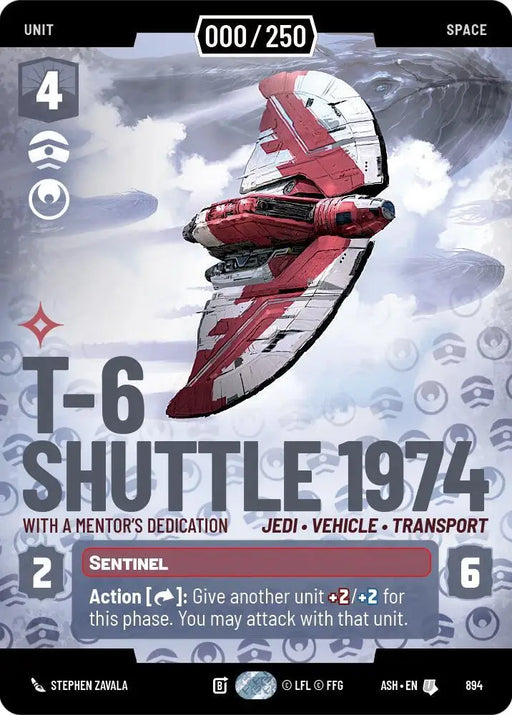 T-6 Shuttle 1974 - With a Mentor's Dedication (Serialized) (894) [Ashes of the Empire]