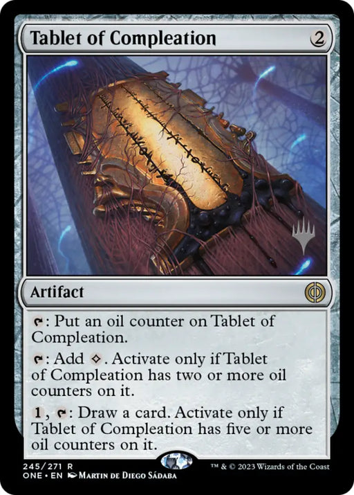 Tablet of Compleation (Promo Pack) [Phyrexia: All Will Be One Promos] - MTG Single