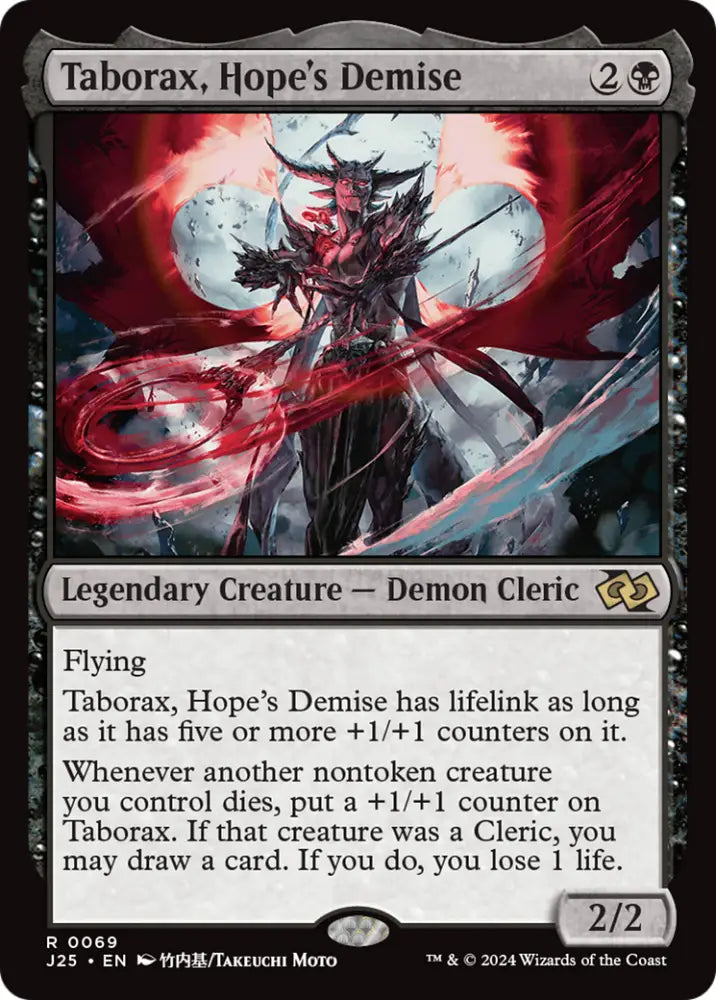 Taborax Hope’s Demise (Anime) [Foundations Jumpstart] - MTG Single