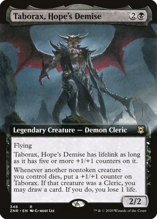 Taborax Hope’s Demise (Extended Art) [Zendikar Rising] - MTG Single