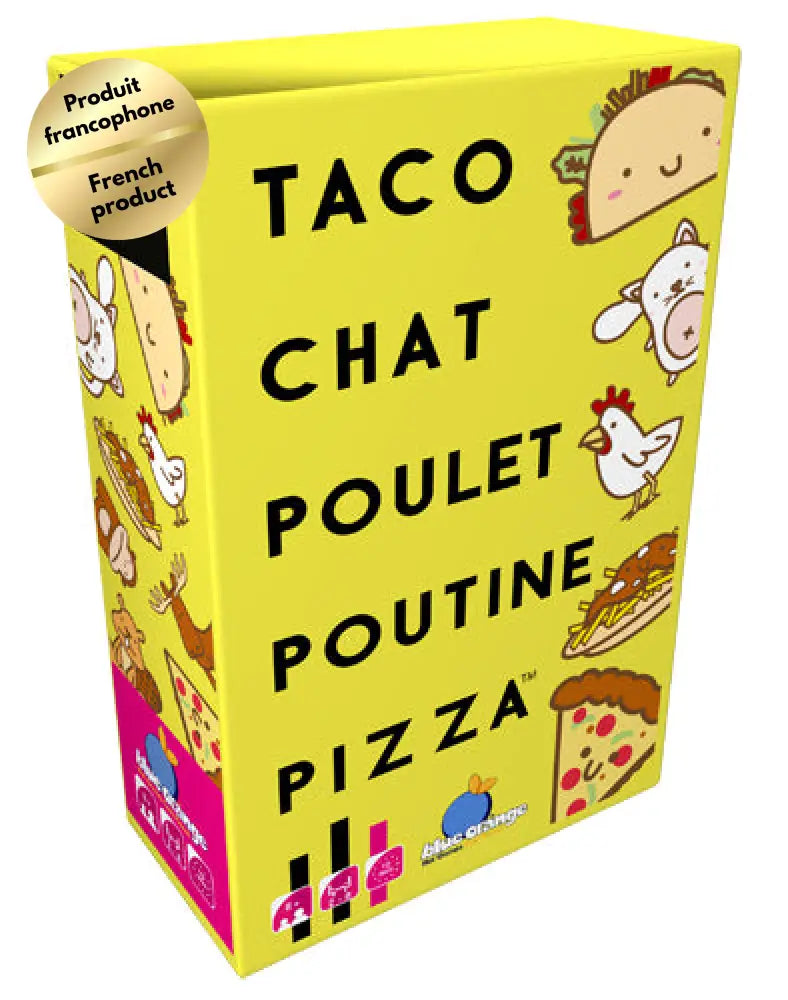 Taco chat poulet poutine pizza (FR) - Board Games