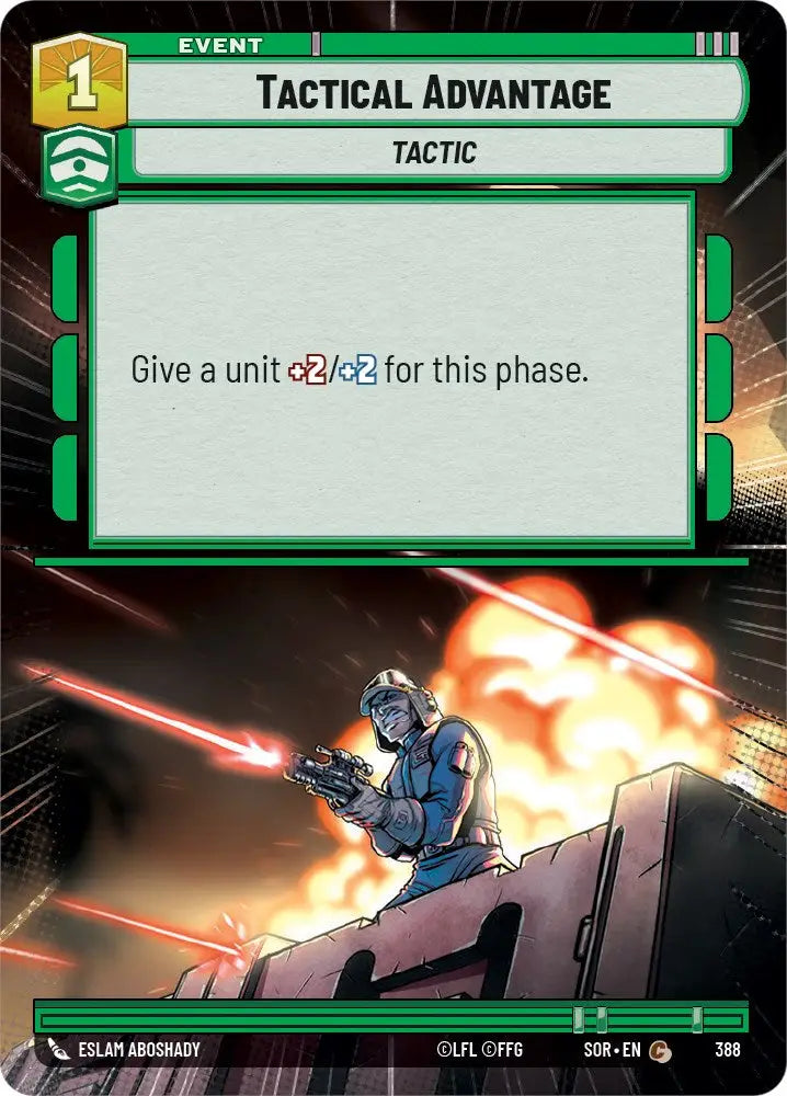 Tactical Advantage (Hyperspace) (388) [Spark of Rebellion] - Star Wars: Unlimited Single