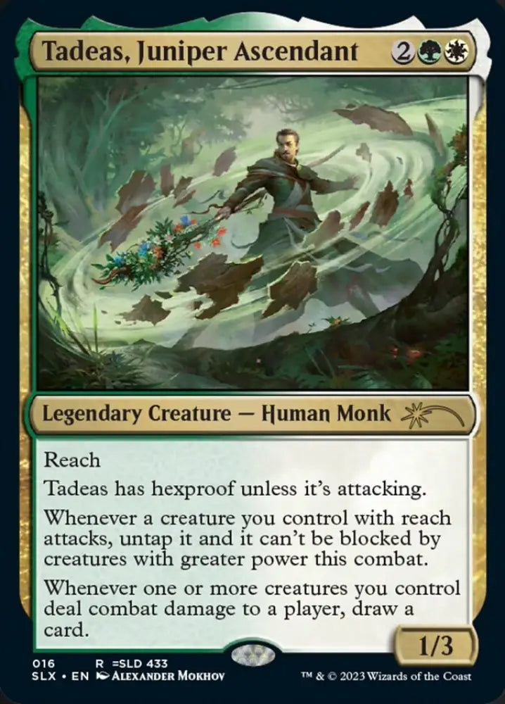 Tadeas Juniper Ascendant [Secret Lair: Universes Within] - MTG Single