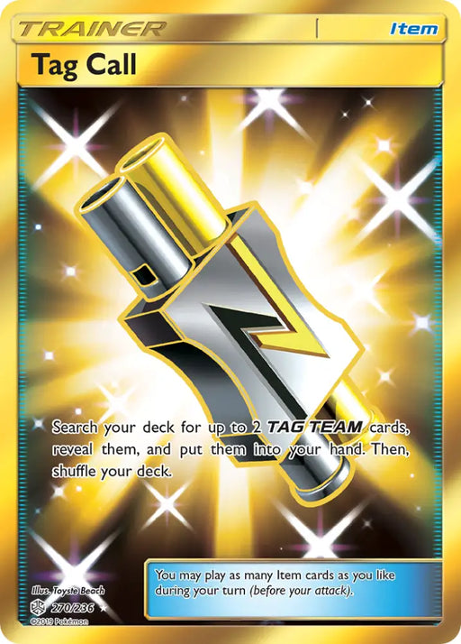 Tag Call (270/236) [Sun & Moon: Cosmic Eclipse] - Pokemon Single