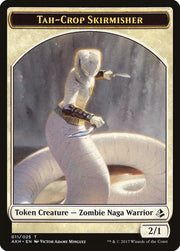 Tah-Crop Skirmisher // Cat Double-Sided Token [Amonkhet Tokens] - MTG Single