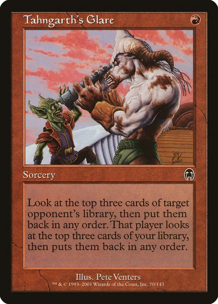 Tahngarth’s Glare [Apocalypse] - MTG Single