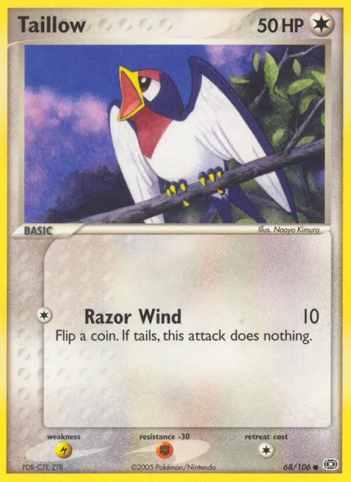 Taillow (68/106) [EX: Emerald] - Pokemon Single