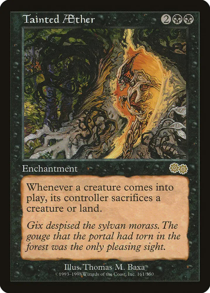 Tainted Aether [Urza’s Saga] - MTG Single