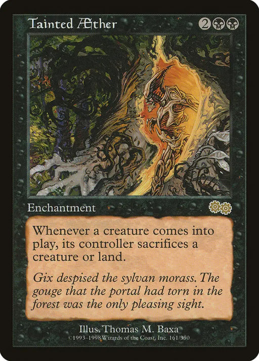 Tainted Aether [Urza’s Saga] - MTG Single