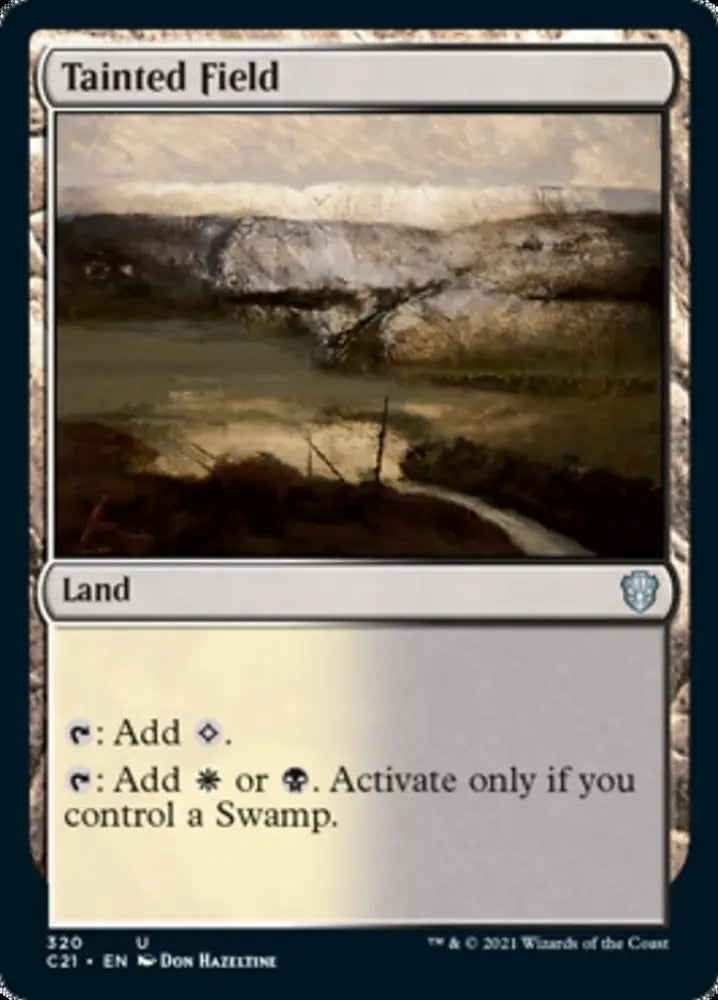 Tainted Field [Commander 2021] - MTG Single
