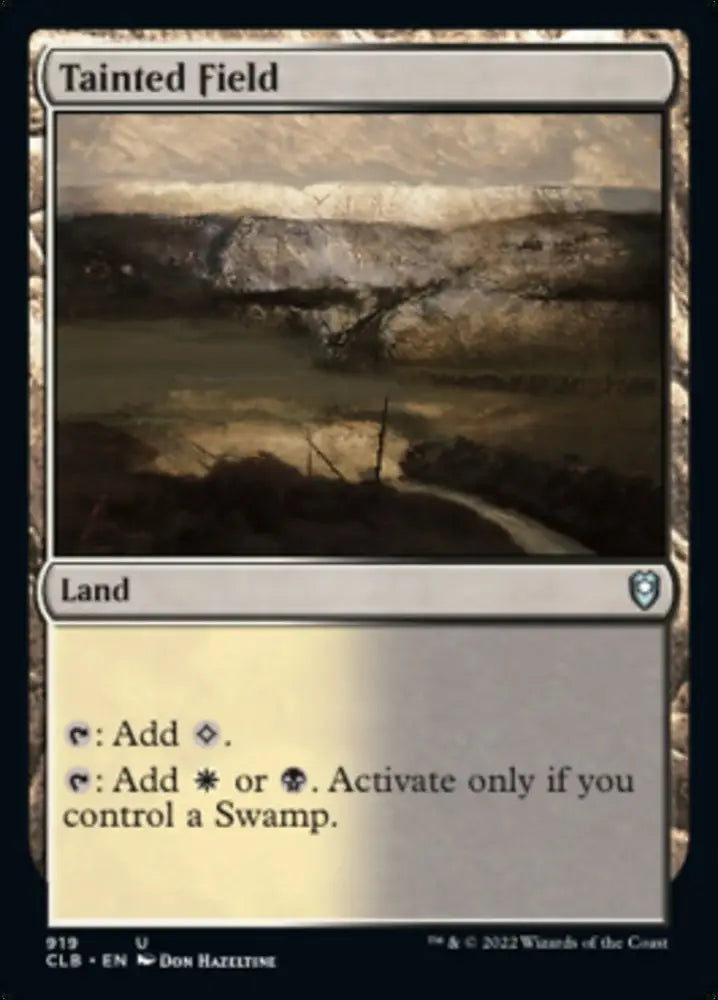 Tainted Field [Commander Legends: Battle for Baldur’s Gate] - MTG Single