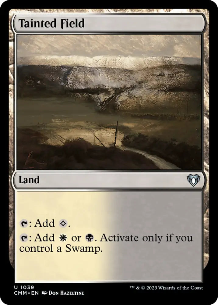 Tainted Field [Commander Masters] - MTG Single