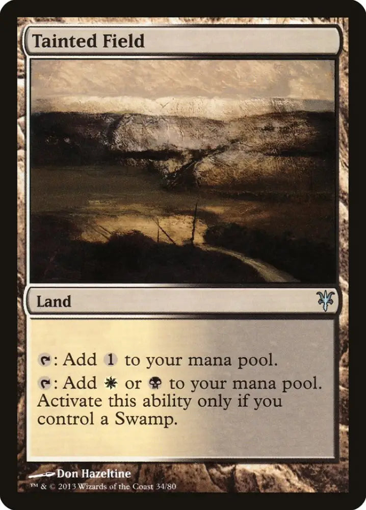 Tainted Field [Duel Decks: Sorin vs. Tibalt] - MTG Single
