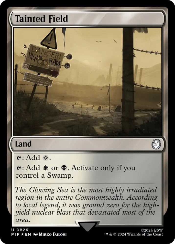 Tainted Field (Surge Foil) [Fallout] - MTG Single