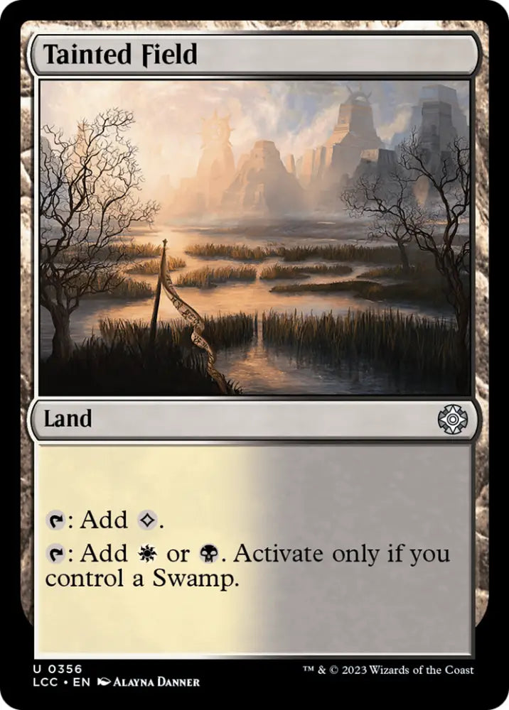 Tainted Field [The Lost Caverns of Ixalan Commander] - MTG Single