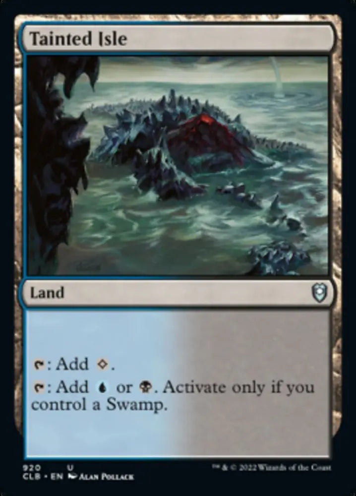 Tainted Isle [Commander Legends: Battle for Baldur’s Gate] - MTG Single