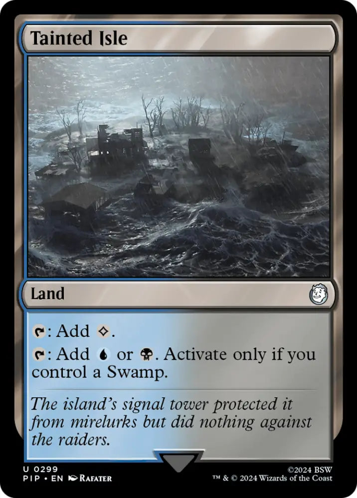 Tainted Isle [Fallout] - MTG Single