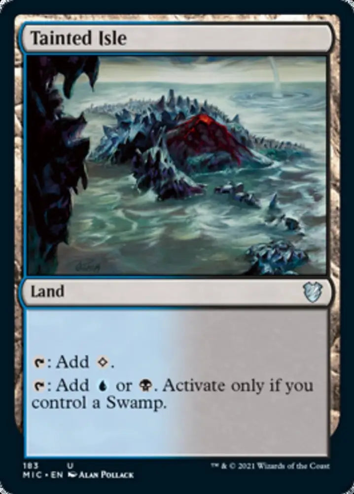 Tainted Isle [Innistrad: Midnight Hunt Commander] - MTG Single