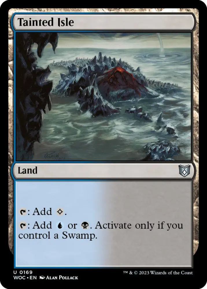 Tainted Isle [Wilds of Eldraine Commander] - MTG Single