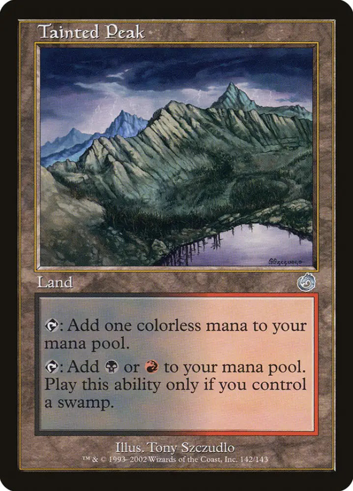Tainted Peak [Torment] - MTG Single