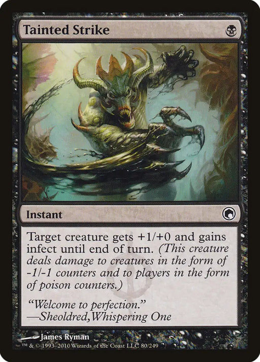 Tainted Strike [Scars of Mirrodin] - MTG Single