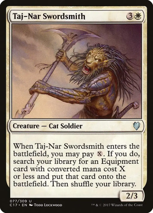 Taj-Nar Swordsmith [Commander 2017] - MTG Single