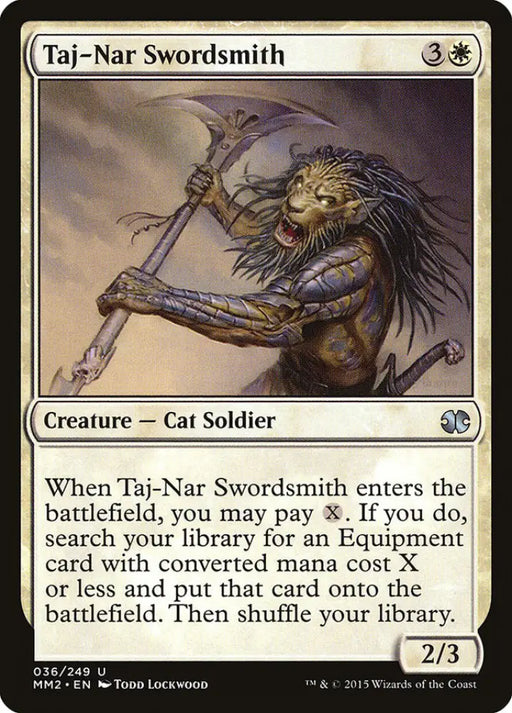 Taj-Nar Swordsmith [Modern Masters 2015] - MTG Single