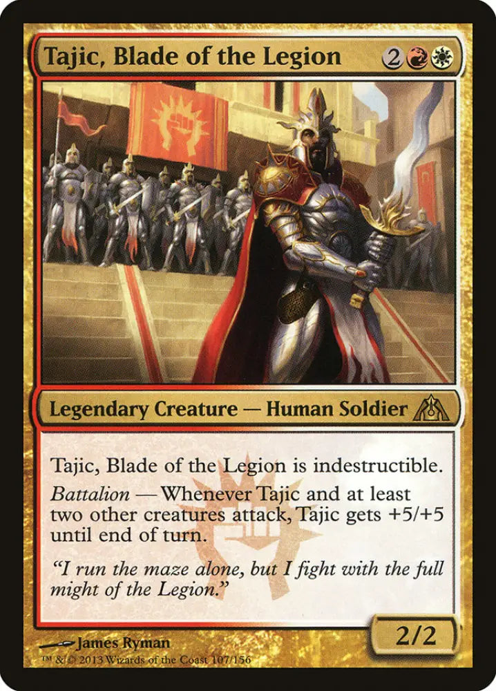 Tajic Blade of the Legion [Dragon’s Maze] - MTG Single