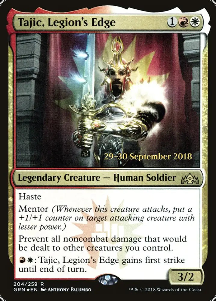 Tajic Legion’s Edge [Guilds of Ravnica Prerelease Promos] - MTG Single