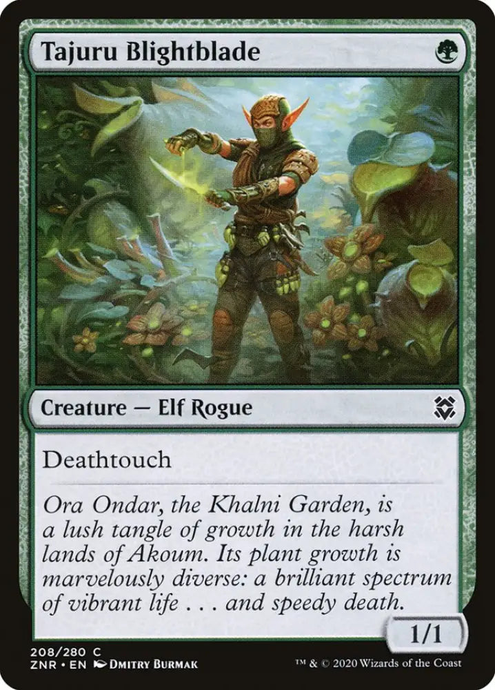 Tajuru Blightblade [Zendikar Rising] - MTG Single