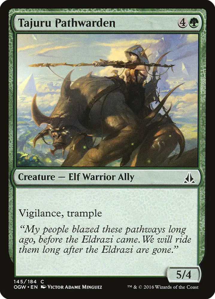 Tajuru Pathwarden [Oath of the Gatewatch] - MTG Single