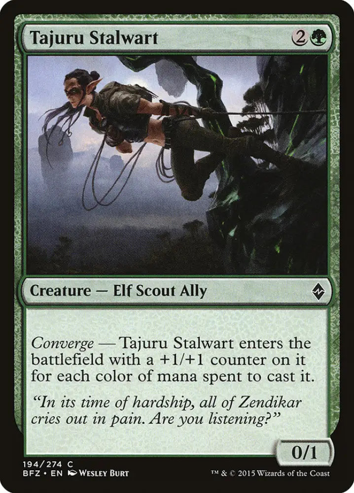 Tajuru Stalwart [Battle for Zendikar] - MTG Single