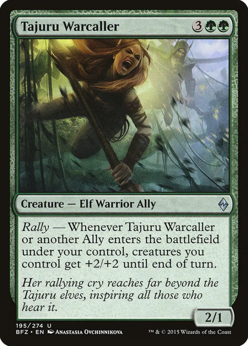 Tajuru Warcaller [Battle for Zendikar] - MTG Single