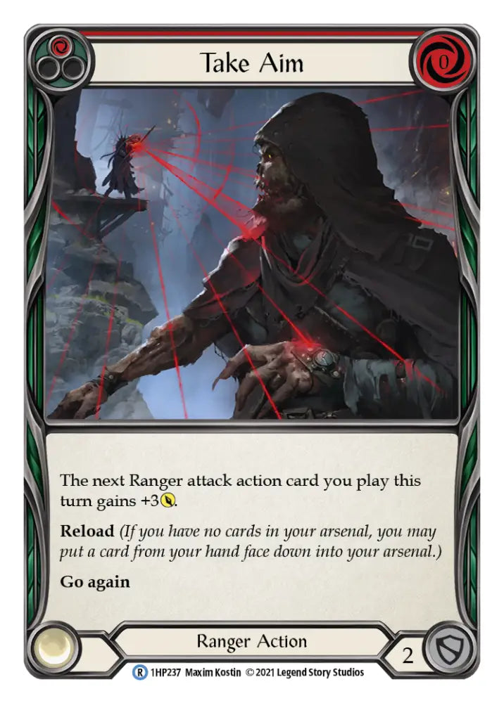 Take Aim (Red) [1HP237] (History Pack 1) - Flesh And Blood Single