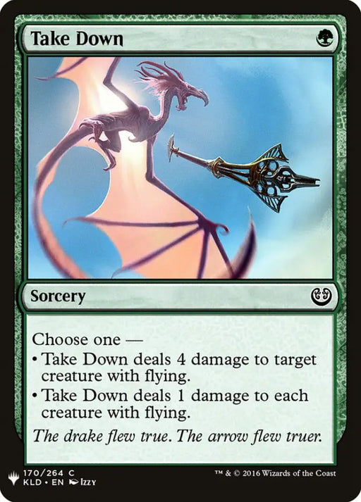 Take Down [Mystery Booster] - MTG Single