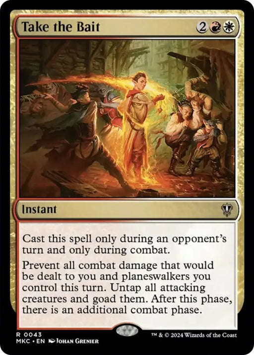 Take the Bait [Murders at Karlov Manor Commander] - MTG Single