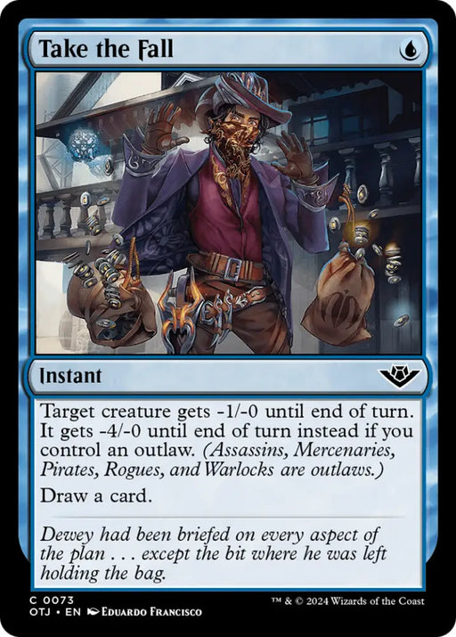 Take the Fall [Outlaws of Thunder Junction] - MTG Single